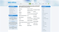 Desktop Screenshot of medicalhealthdirectory.net